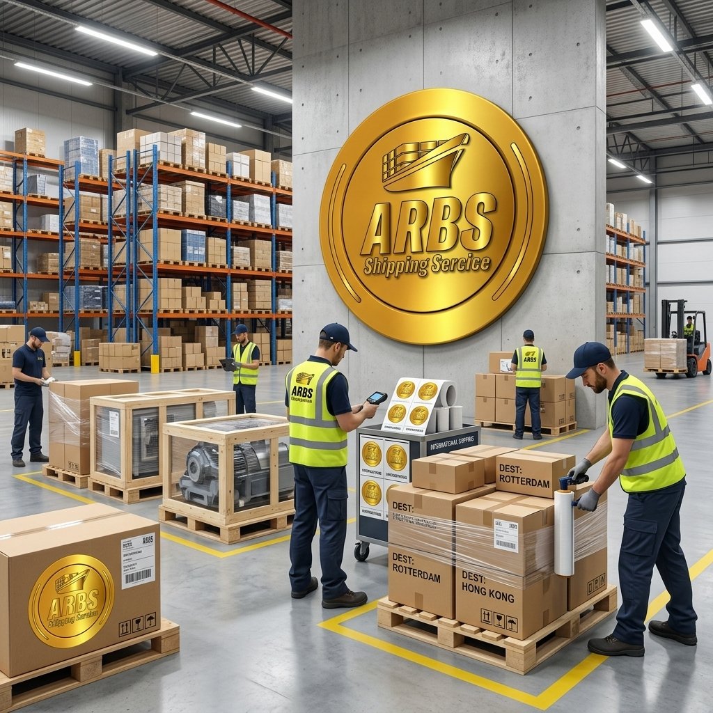 warehouse workers preparing cargo 202607251546